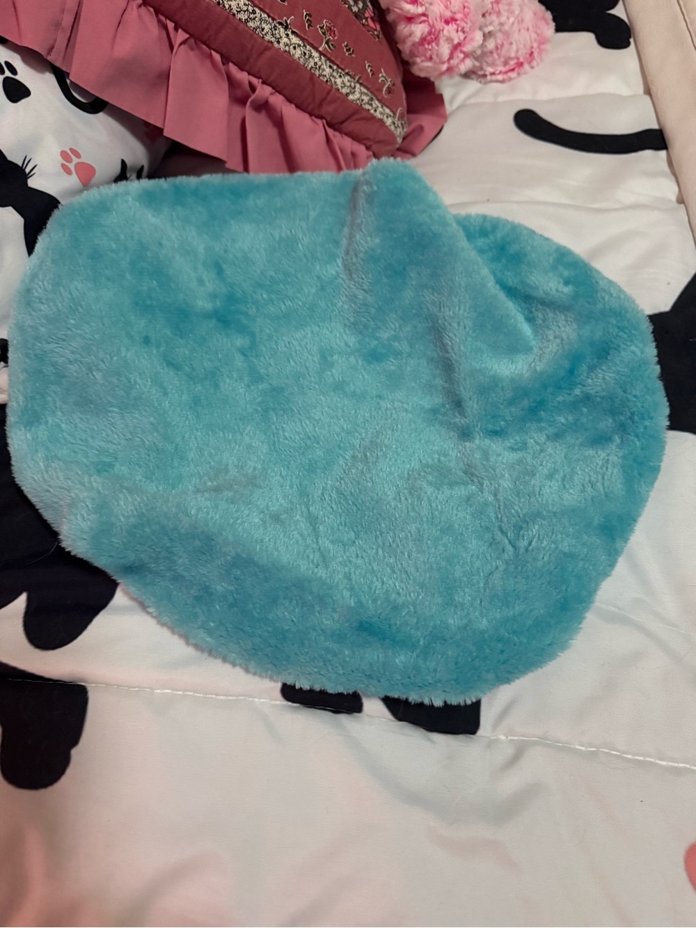 Plush Toilet Lid Cover